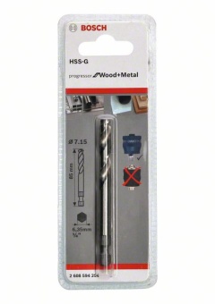 Центрирующее сверло Plus HSS-G Ø 7,15x85 мм код заказа 2608594254 (2.608.594.254)